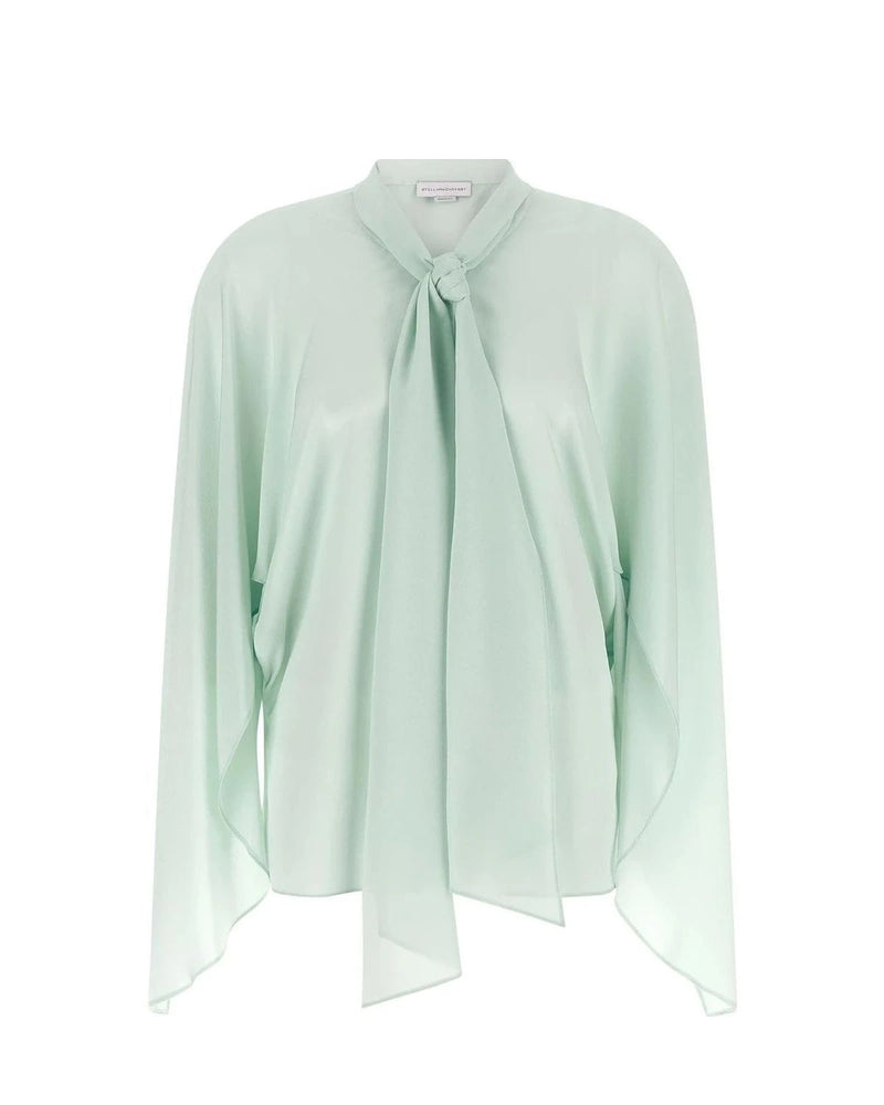 Stella McCartney Blouse in green, Silk