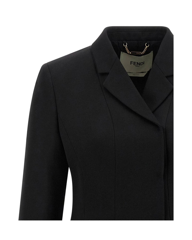 Fendi Blazer in black, Virgin Wool — view 3
