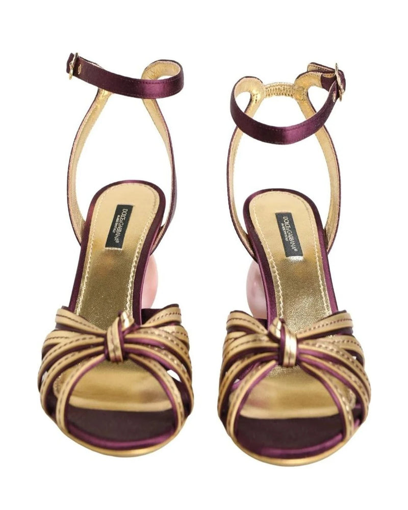 Dolce & Gabbana Sandals in purple — view 2