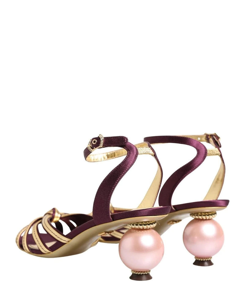 Dolce & Gabbana Sandals in purple — view 5