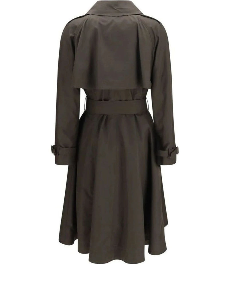 Burberry Trench Coat in brown, Cotton — view 2