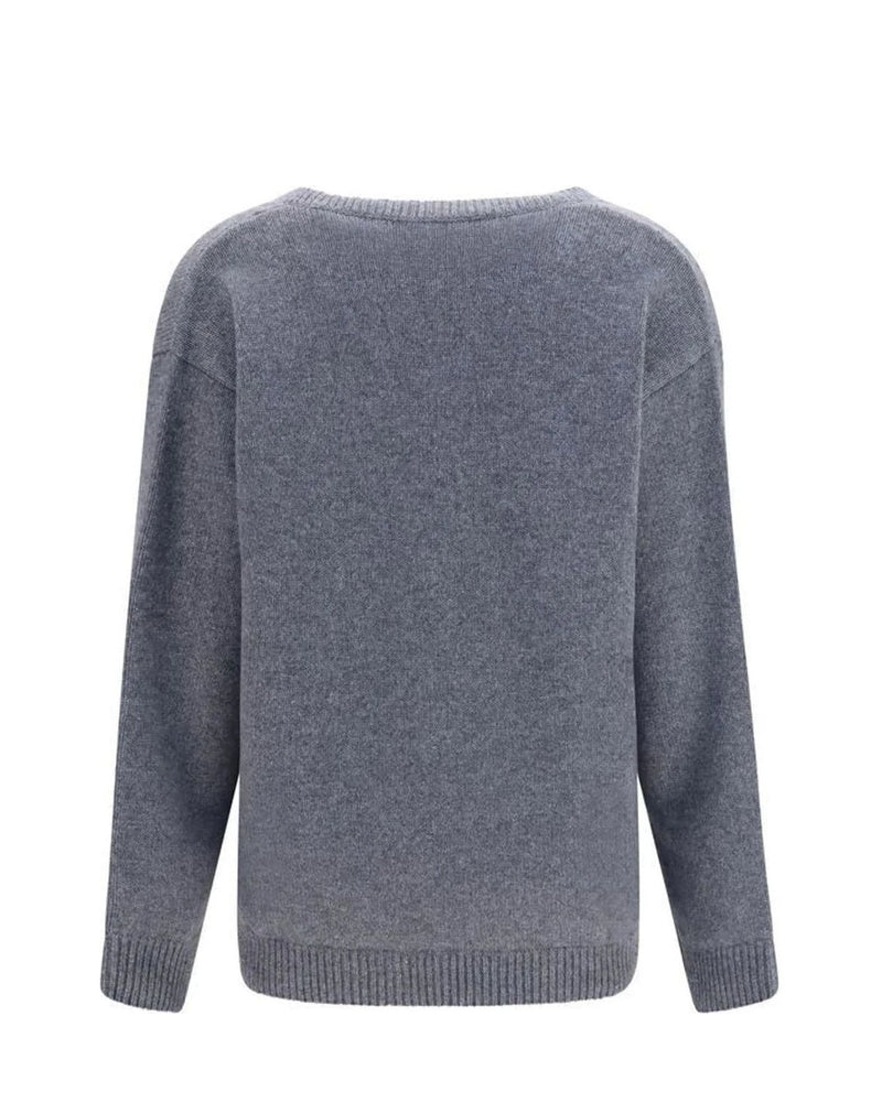 Valentino Garavani Sweater in gray, Kashmir — view 2