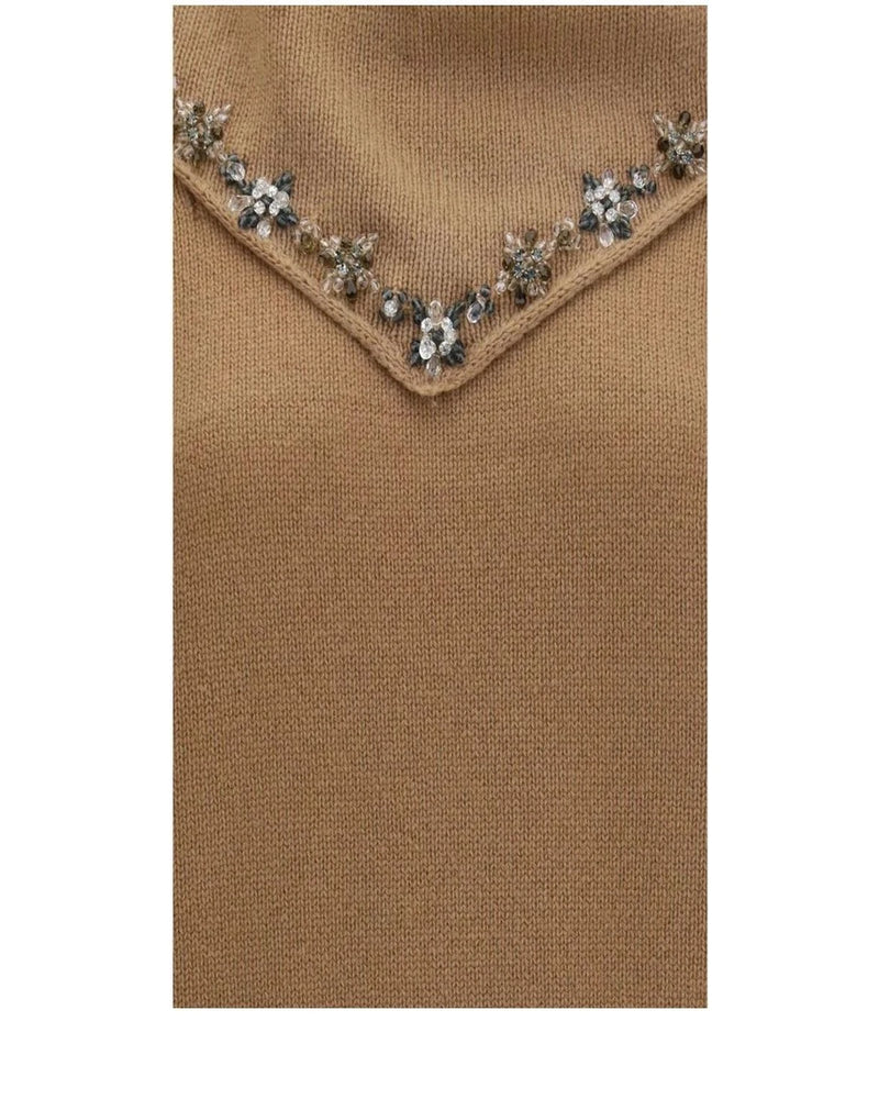 Prada Sweater in brown, Kashmir — view 3