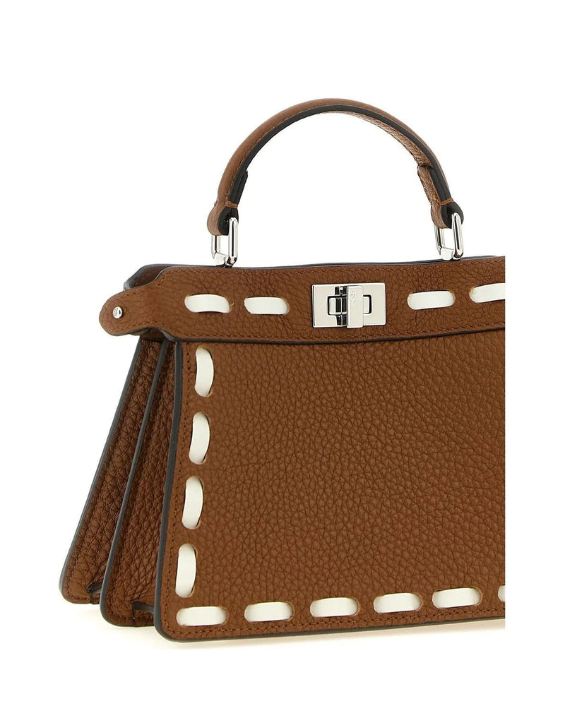 Fendi Satchel Bag in brown — view 3