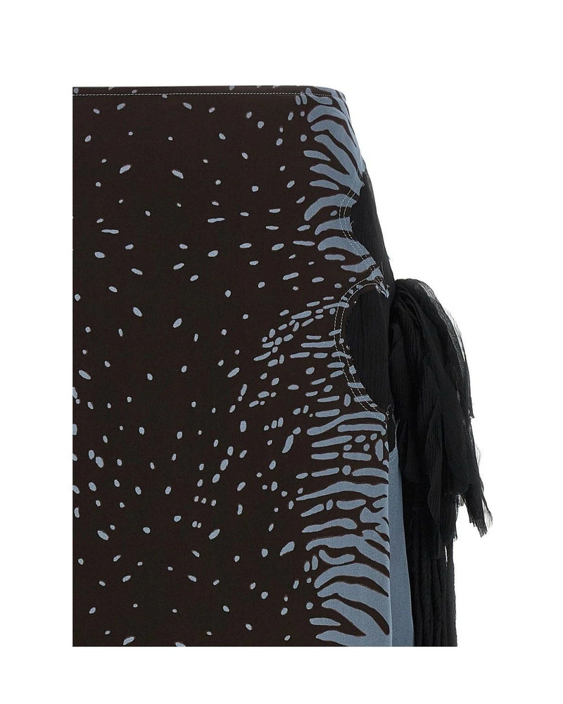 Ferragamo Skirt in multicolor, Silk — view 3
