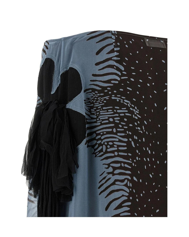 Ferragamo Skirt in multicolor, Silk — view 4