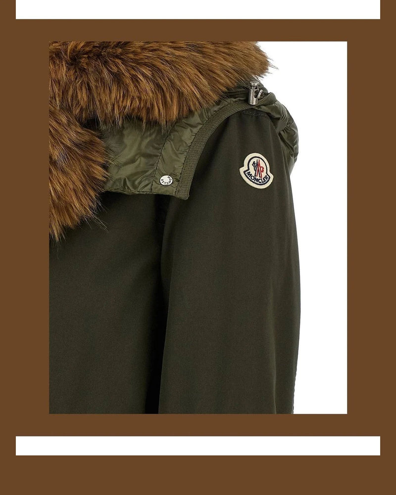 Moncler Parka in brown — view 6