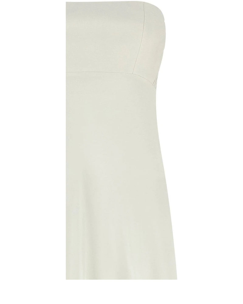 Giovanni Bedin White Silk Dress