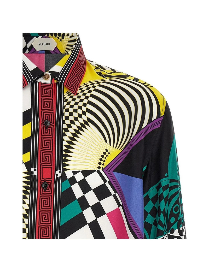 Versace Dress Shirt in multicolor — view 3