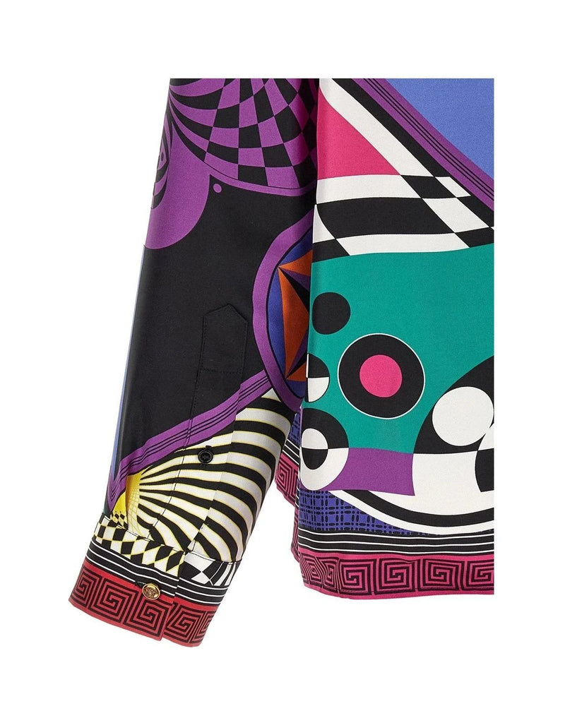 Versace Dress Shirt in multicolor — view 4