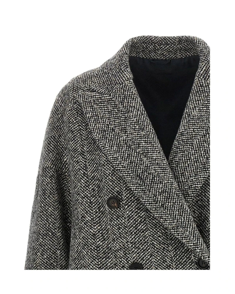 Brunello Cucinelli Overcoat in gray — view 3