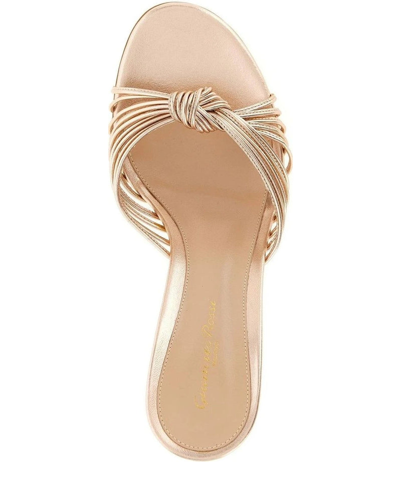 Gianvito Rossi Sandals in pink, Lamb Leather — view 4