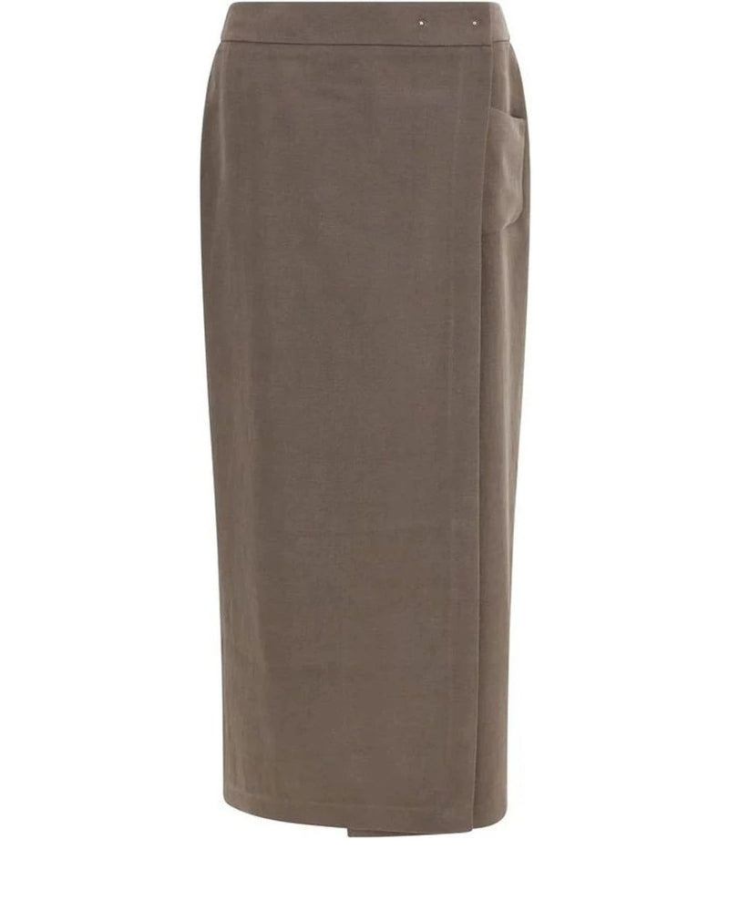 Giorgio Armani Skirt in brown, Silk