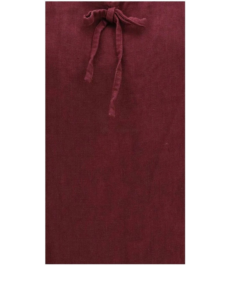 Miu Miu Dresse in red, Linen — view 3