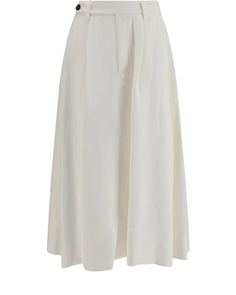 Brunello Cucinelli Skirt in white, Viscose