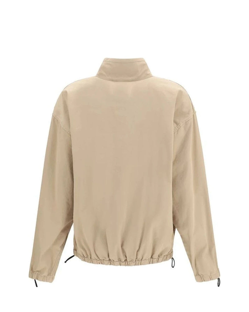 Miu Miu Windbreaker in beige, Cotton — view 2