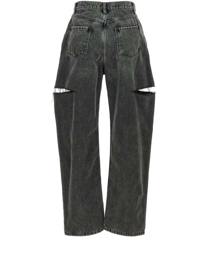 Maison Margiela Jean in black, Cotton — view 2