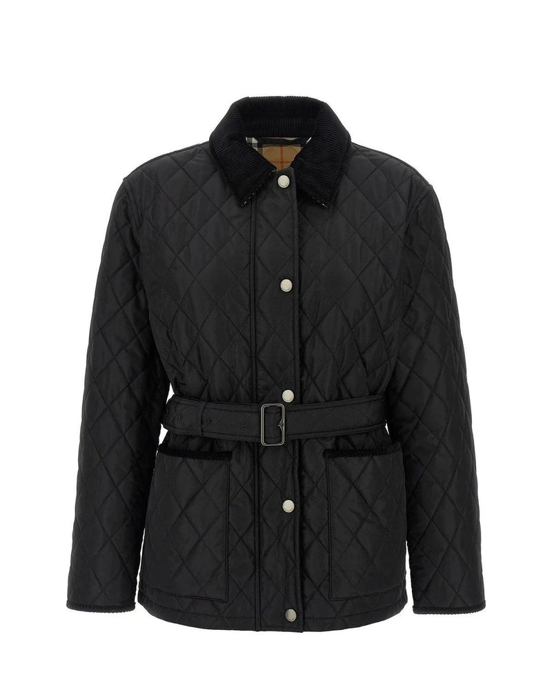 Burberry Overcoat in black, Polyamide