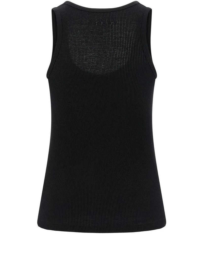 Isabel Marant Tank Top in black, Cotton — view 2