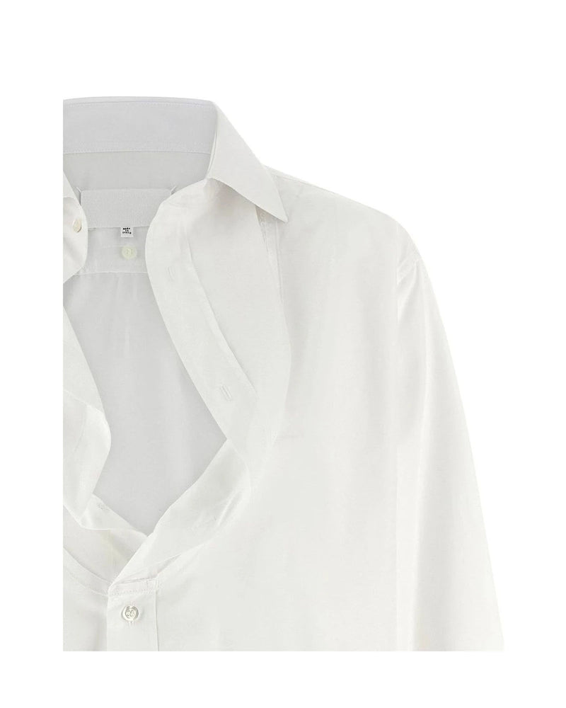 Maison Margiela Dress Shirt in white, Cotton — view 4
