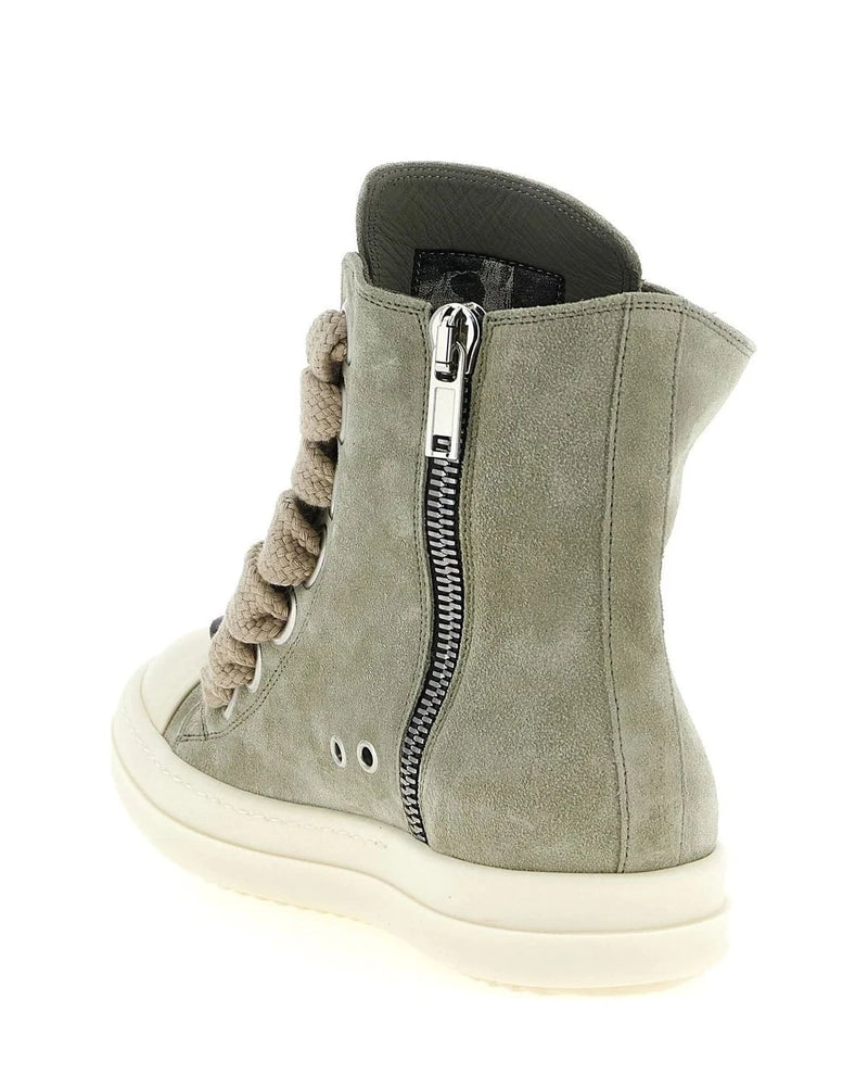 Rick Owens Sneakers in beige, Calfskin Leather — view 3