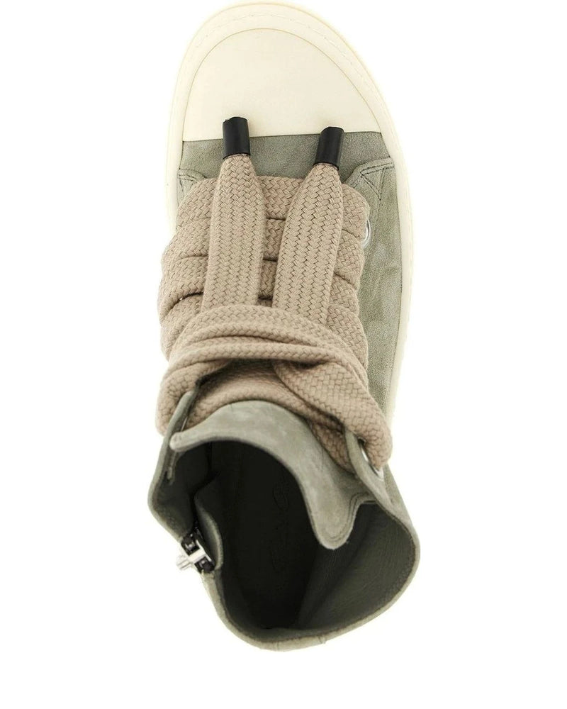 Rick Owens Sneakers in beige, Calfskin Leather — view 4
