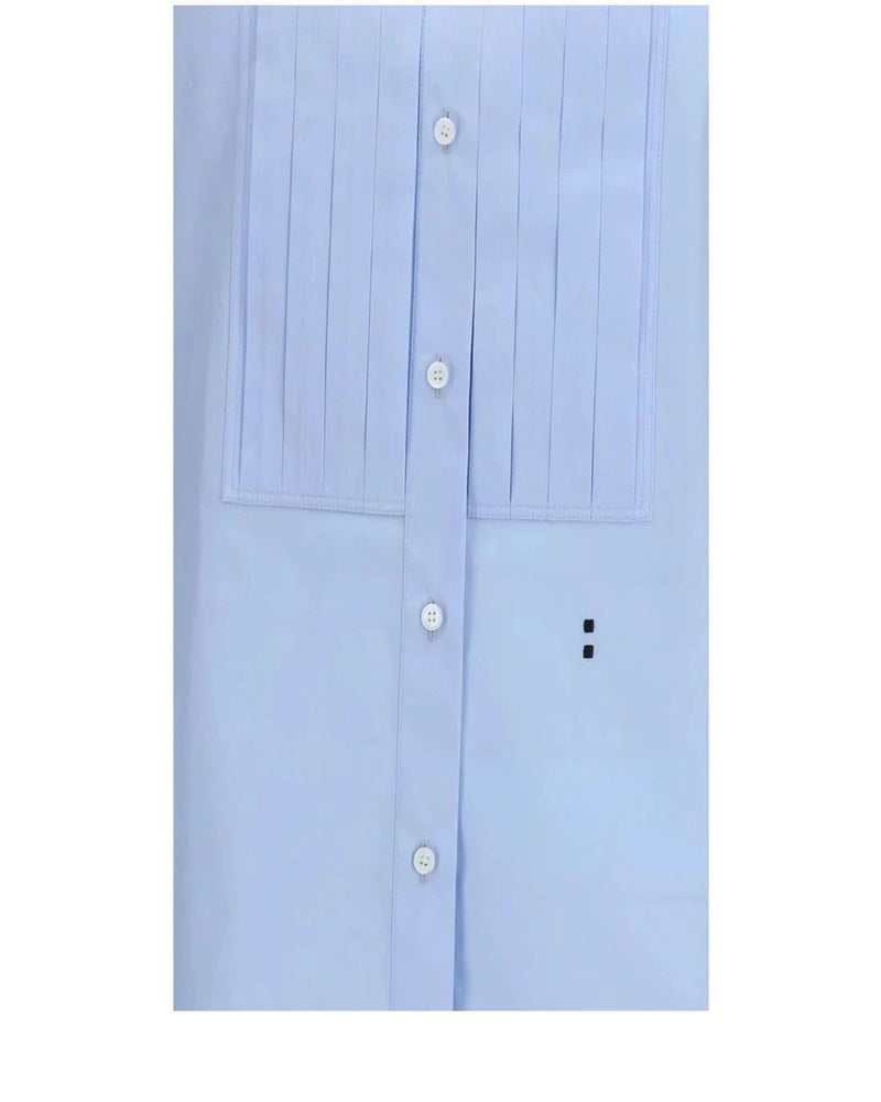 Fendi Dress Shirt in blue, Cotton — view 3