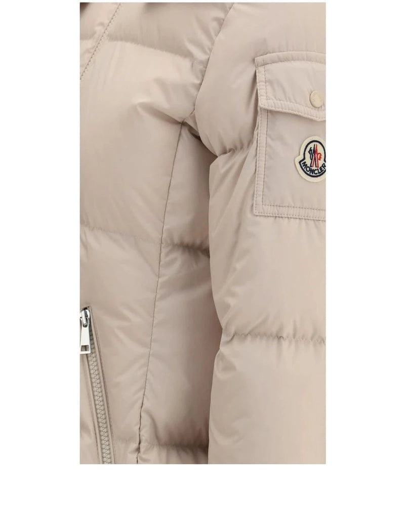 Moncler Puffer Jacket in beige, Polyester — view 3