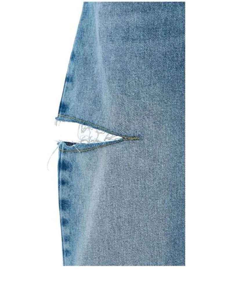 Maison Margiela Jean in blue, Cotton — view 3