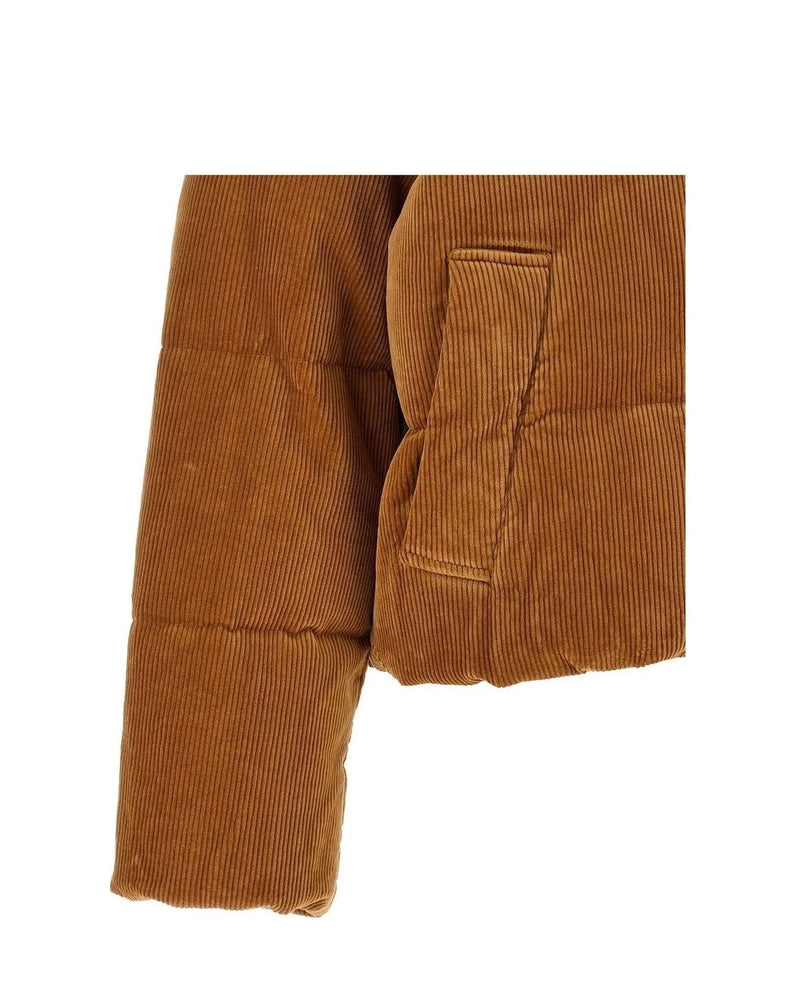 Polo Ralph Lauren Puffer Jacket in brown, Cotton — view 4