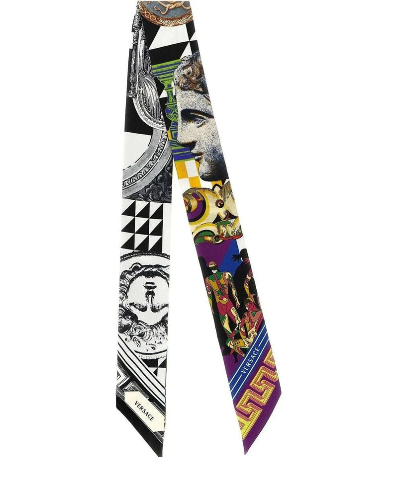 Versace Scarves & Shawl in multicolor, Silk