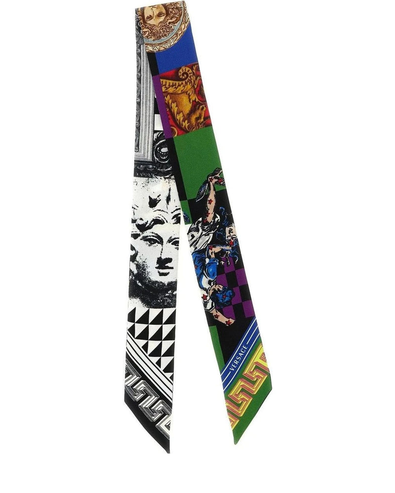 Versace Scarves & Shawl in multicolor, Silk — view 2
