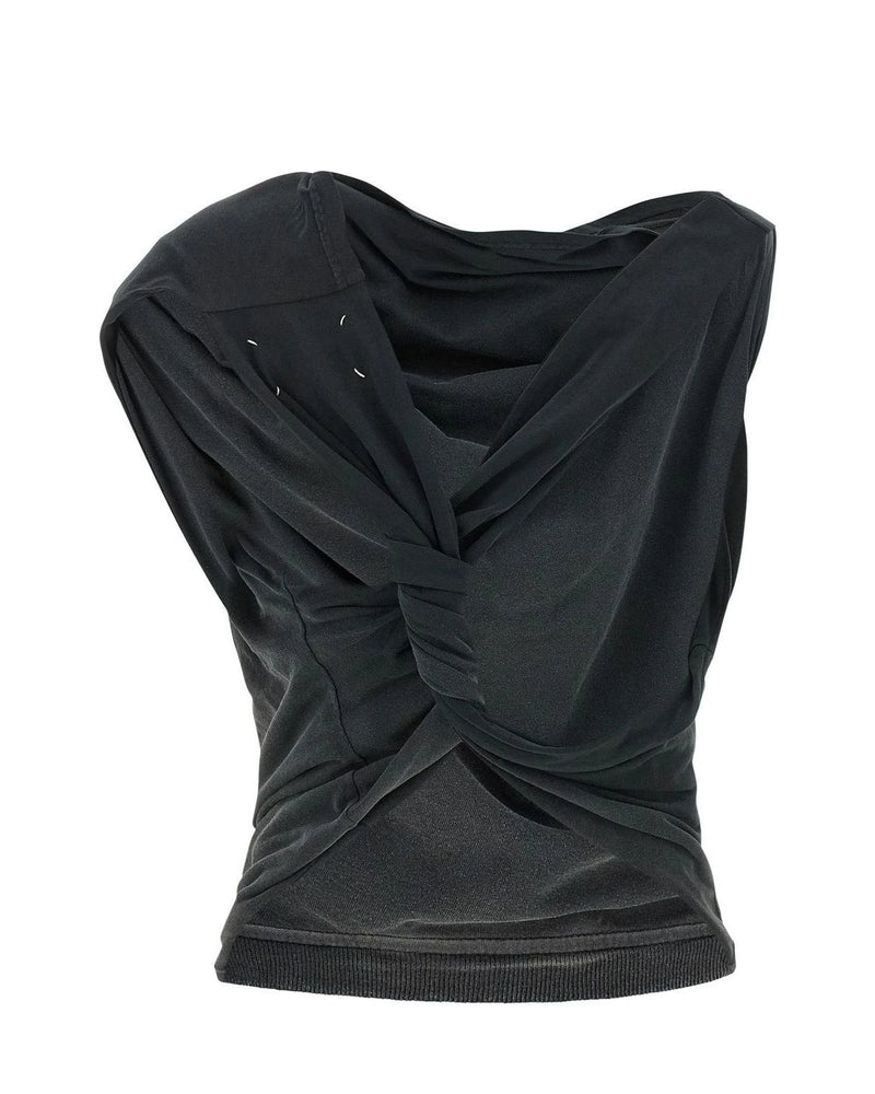 Maison Margiela Blouse in gray, Cotton — view 2