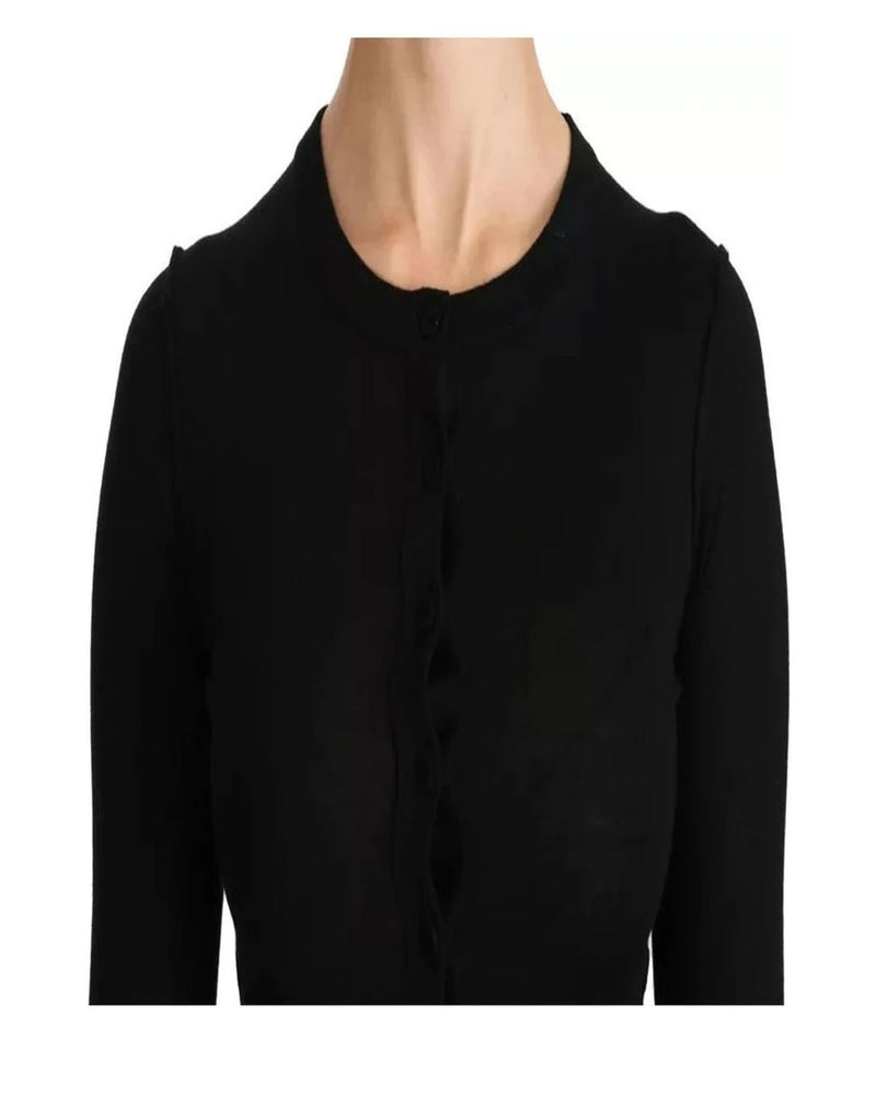 Dolce & Gabbana Blouse in black, Virgin Wool — view 6