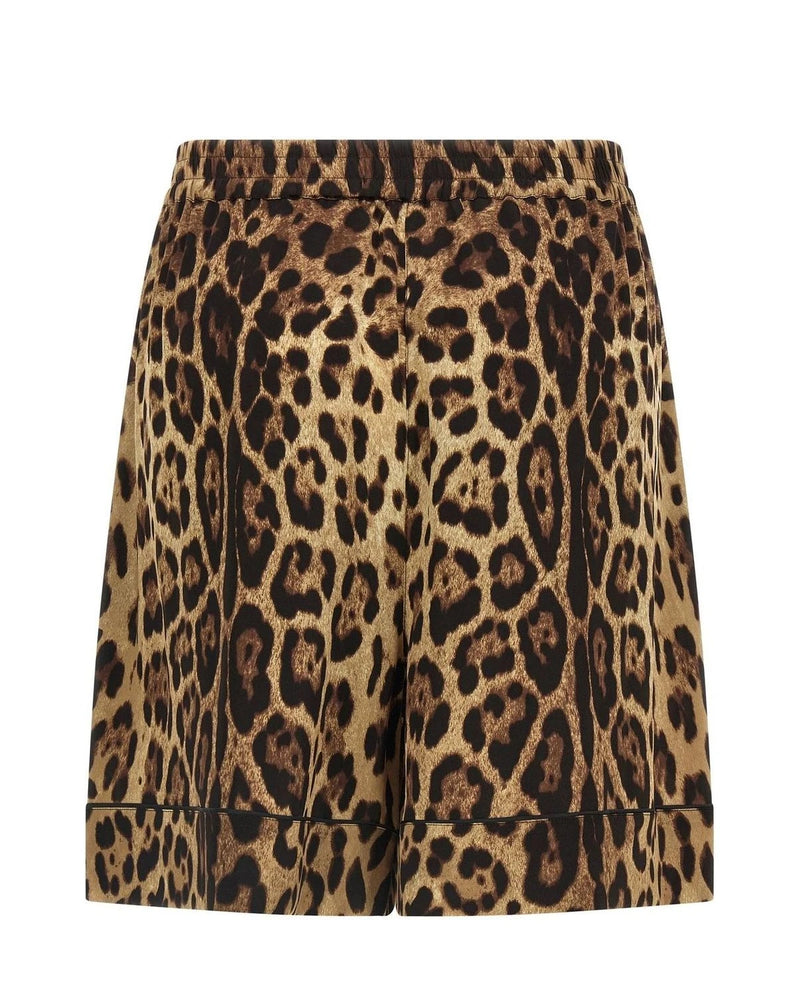 Dolce & Gabbana Bermuda in brown, Silk — view 2