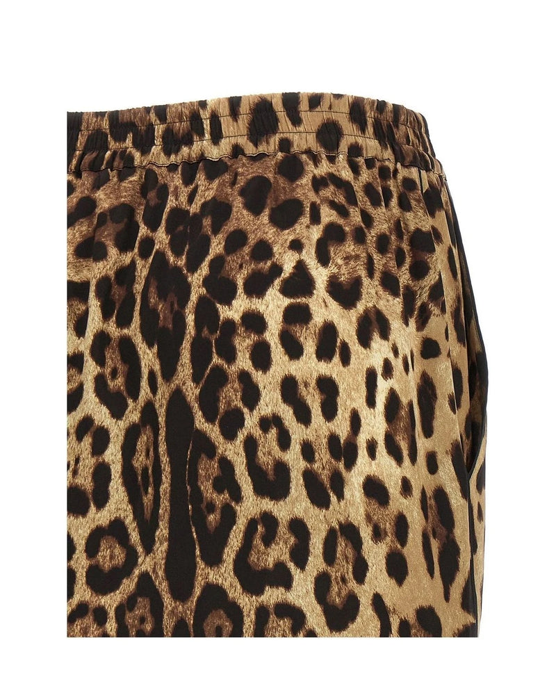 Dolce & Gabbana Bermuda in brown, Silk — view 4