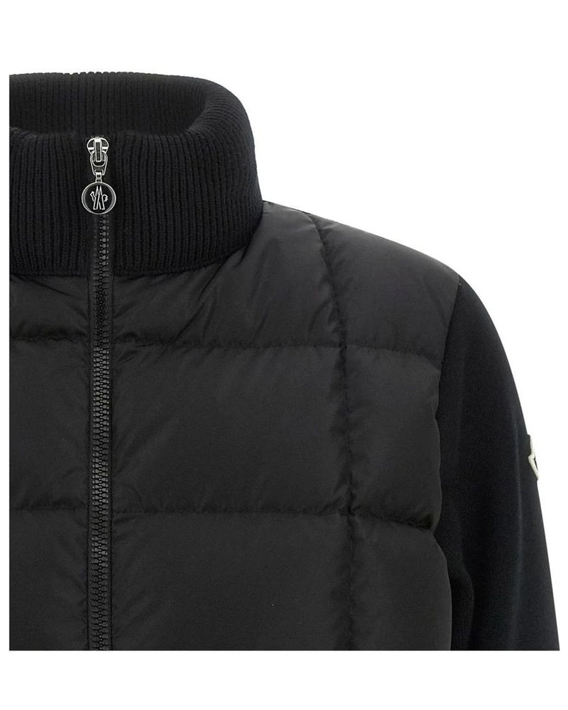 Moncler Cardigan in black, Virgin Wool — view 3