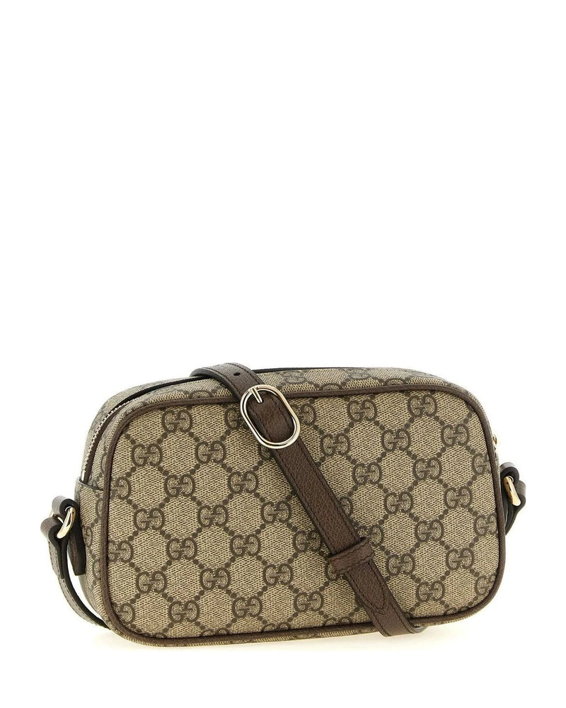 Gucci Cross Body Bag in brown, Polyurethane — view 2