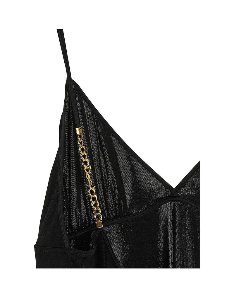Saint Laurent Shaping Camisoles & Tank Top in black, Viscose — view 4
