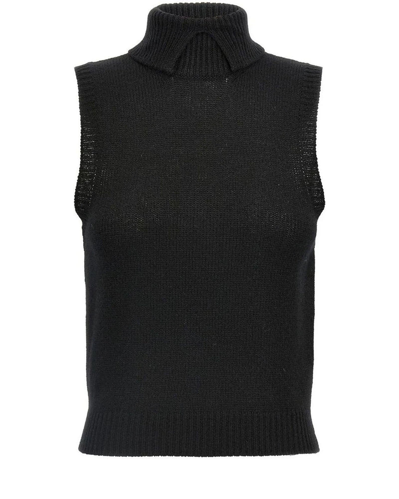 Prada Vest in black, Cashmere