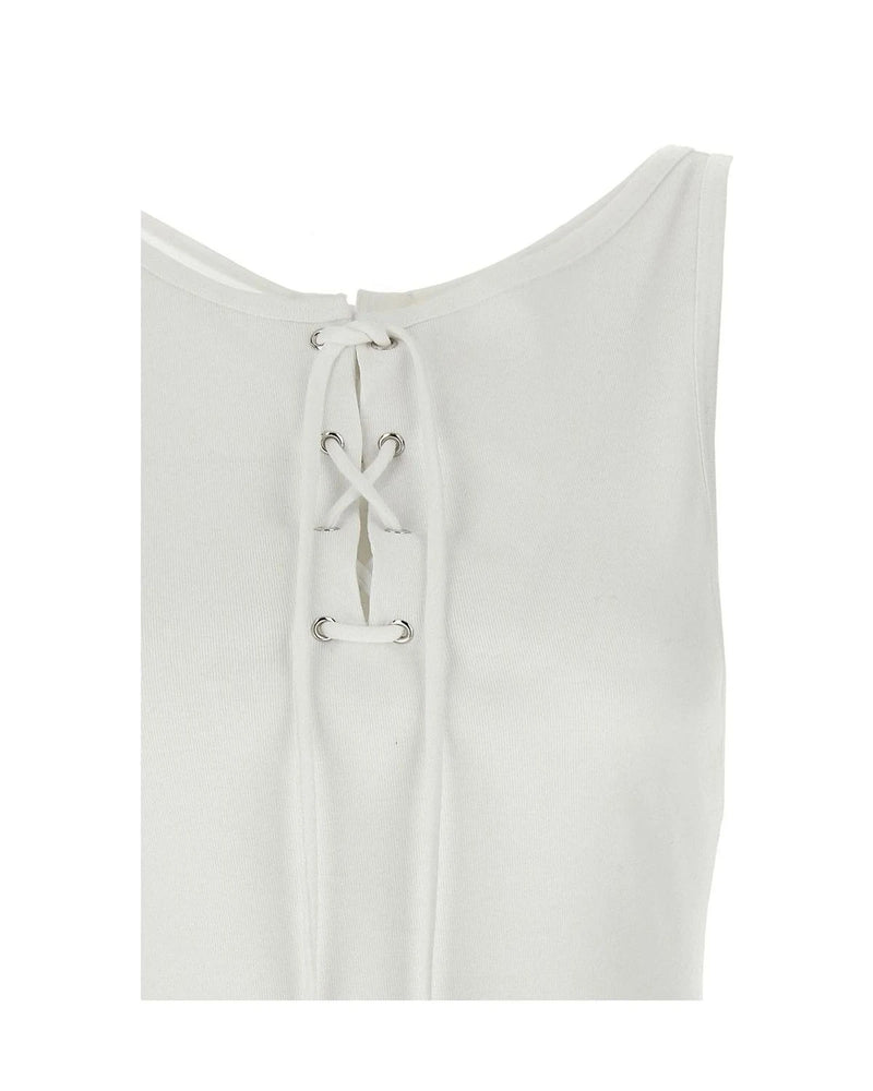 Prada Tank Top in white, Cotton — view 3