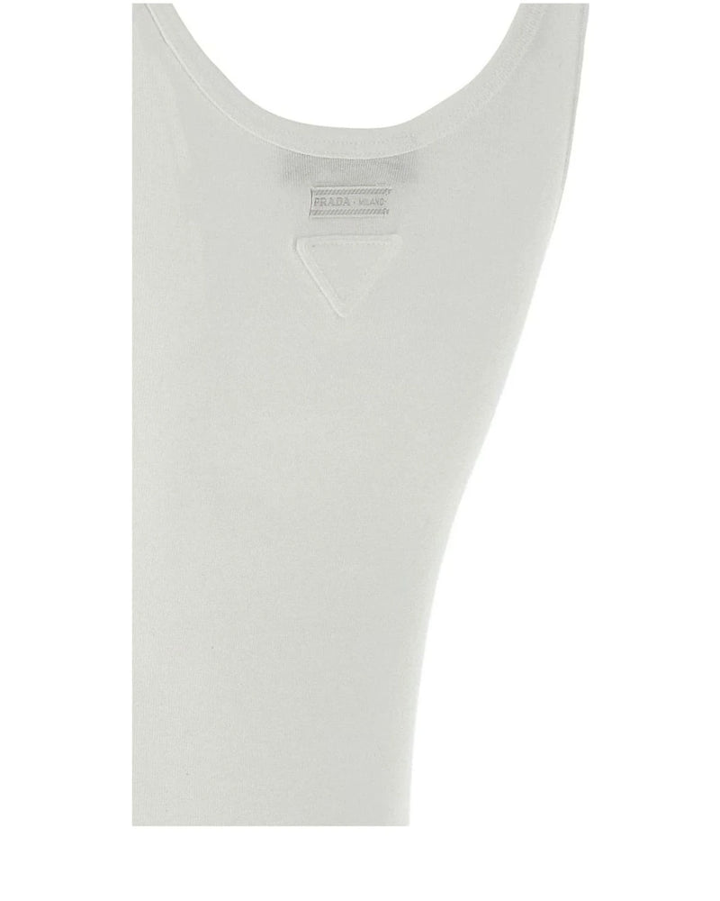 Prada Tank Top in white, Cotton — view 4
