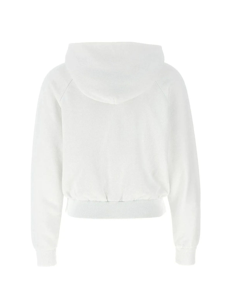 Prada Hoodie in white, Cotton — view 2