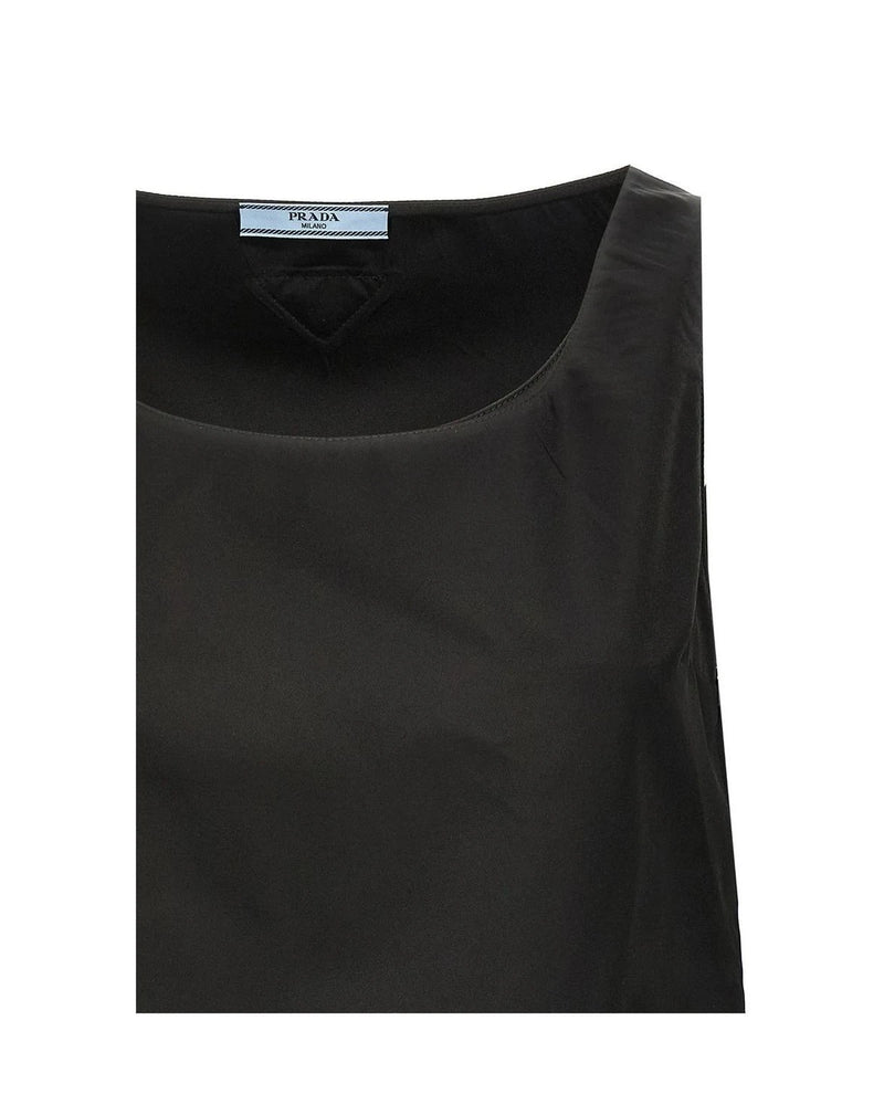 Prada Dresse in black, Polyamide — view 3