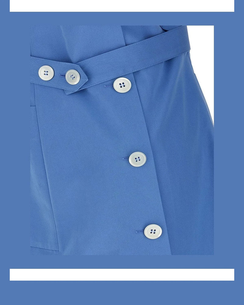 Miu Miu Dresse in blue, Cotton — view 4