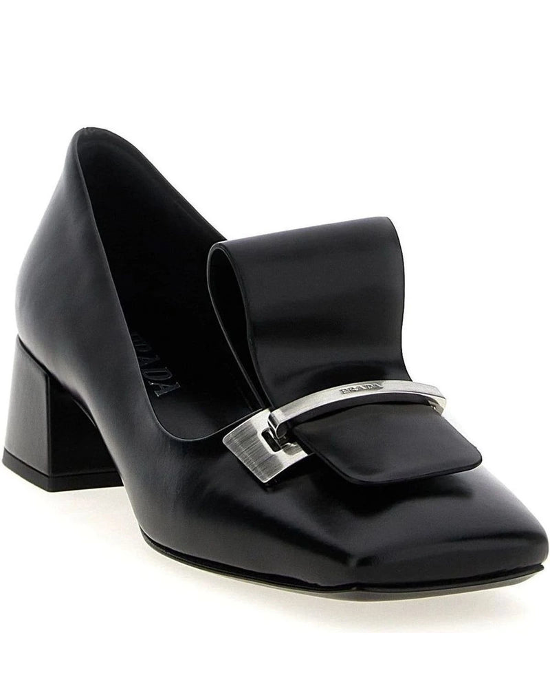 Prada Pumps in black, Calfskin Leather — view 2
