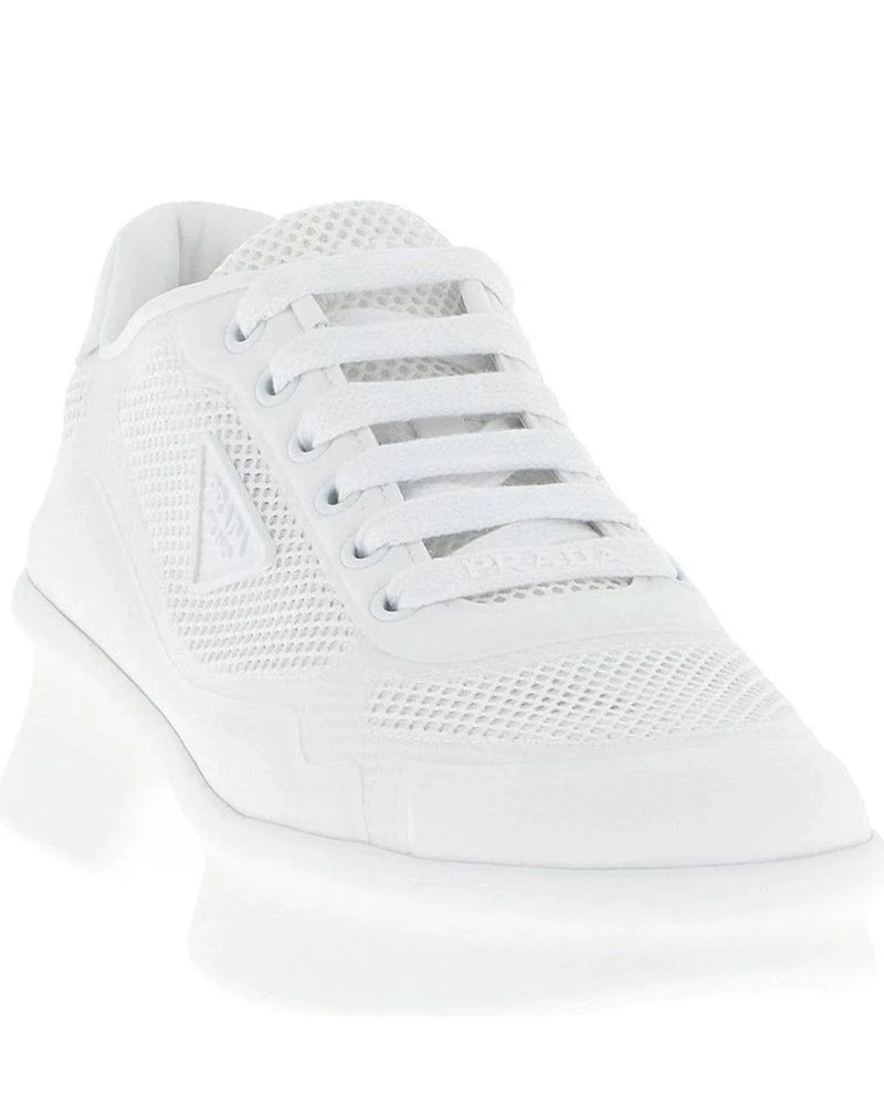 Prada Sneakers in white, Polyester — view 2