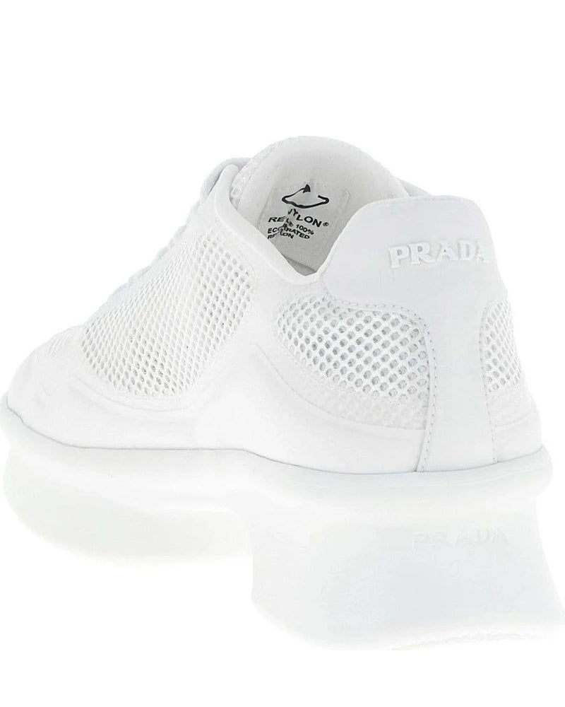 Prada Sneakers in white, Polyester — view 3