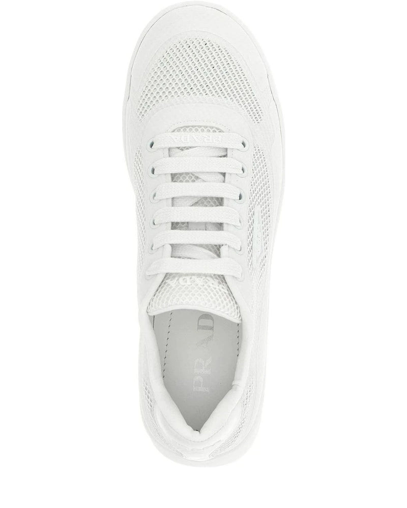 Prada Sneakers in white, Polyester — view 4