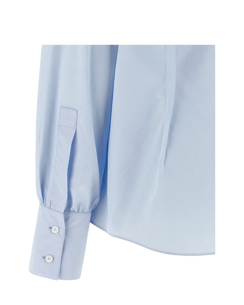 Prada Blouse in blue, Cotton — view 4